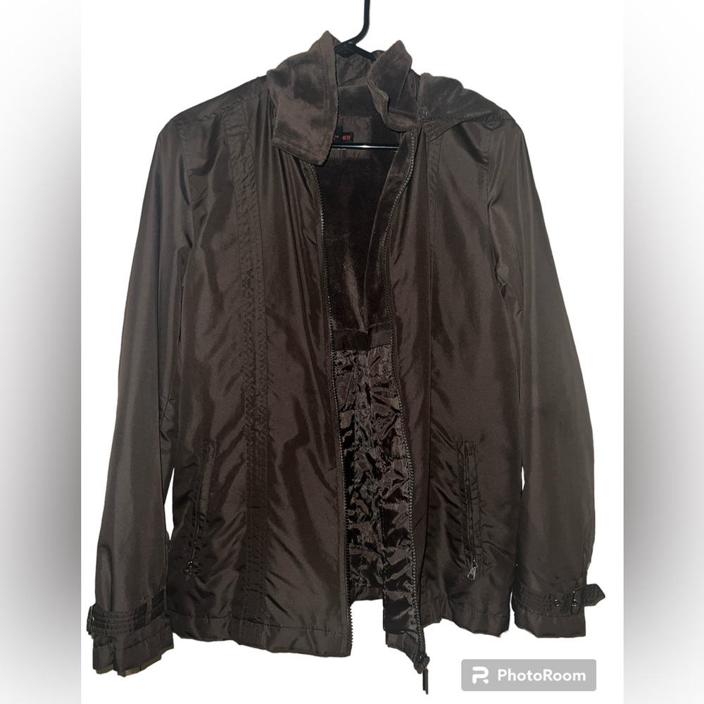 Weather Tamer Reversible Jacket size S with removable Hoodie